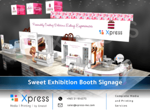 Sweet Halwiyyat Booth Exhibition stand