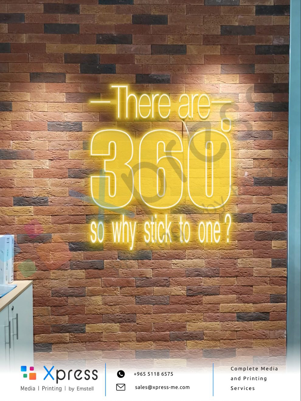 NEON SIGN BOARD in Kuwait XpressME Signage Company